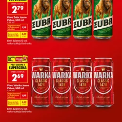 Piwo Warka Jasne Pełne