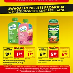 Mus owocowo-warzywny Dada Baby Food, 100 g