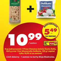 Pinsa Classica świeża Gusto Bello, 260 g