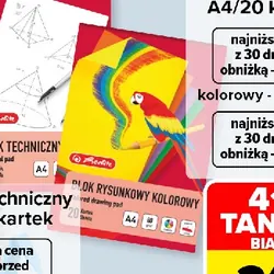 Blok rysunkowy A4/20 kartek
