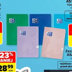 Brulion A5/60 kartek TOUCH PASTEL