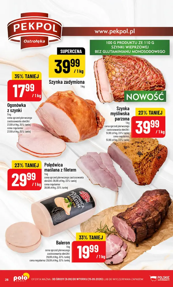 Strona 28 gazetki POLOmarket