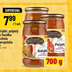 Gołąbki, pulpety lub fasolka Kuchnia Staropolska