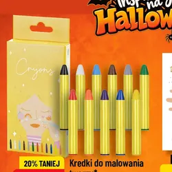 Kredki do malowania twarzy