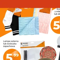 Ściereczki z mikrofibry lub skarpety