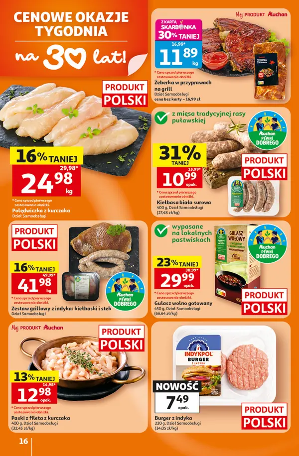 Strona 16 gazetki Auchan