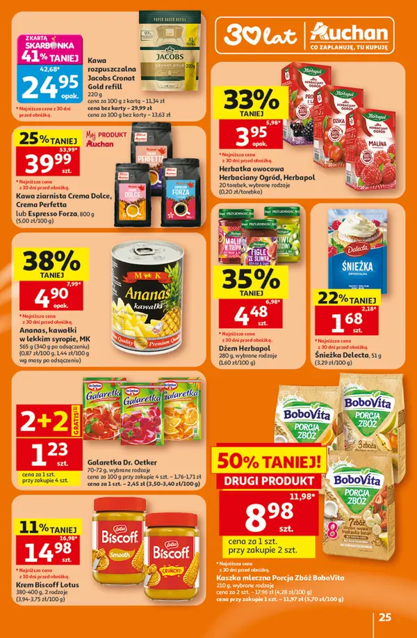 Strona 25 gazetki Auchan