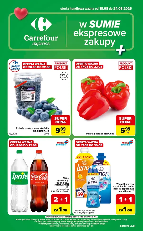 Strona 1 gazetki Carrefour