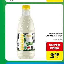 Mleko świeże ŁACIATE