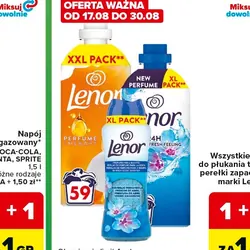 Płyny do płukania tkanin, perełki zapachowe marki Lenor