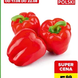 Polska papryka czerwona