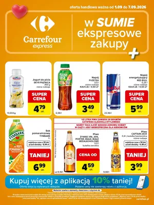 Gazetka Express w SUMIE eksptrsowe zakupy