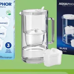 Dzbanek szklany do filtrowania wody AQUAPHOR