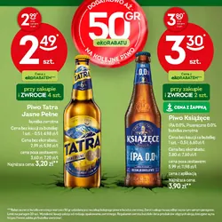 Piwo Książęce (IPA 0.0%, Pszeniczne 0.0%)