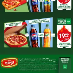 Pizza na wynos + napój 0,5 l: Pepsi lub Mirinda