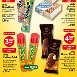 Lody Kostka Śnieżna Koral