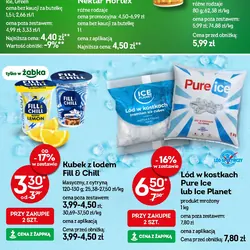 Lód w kostkach Pure Ice lub Ice Planet