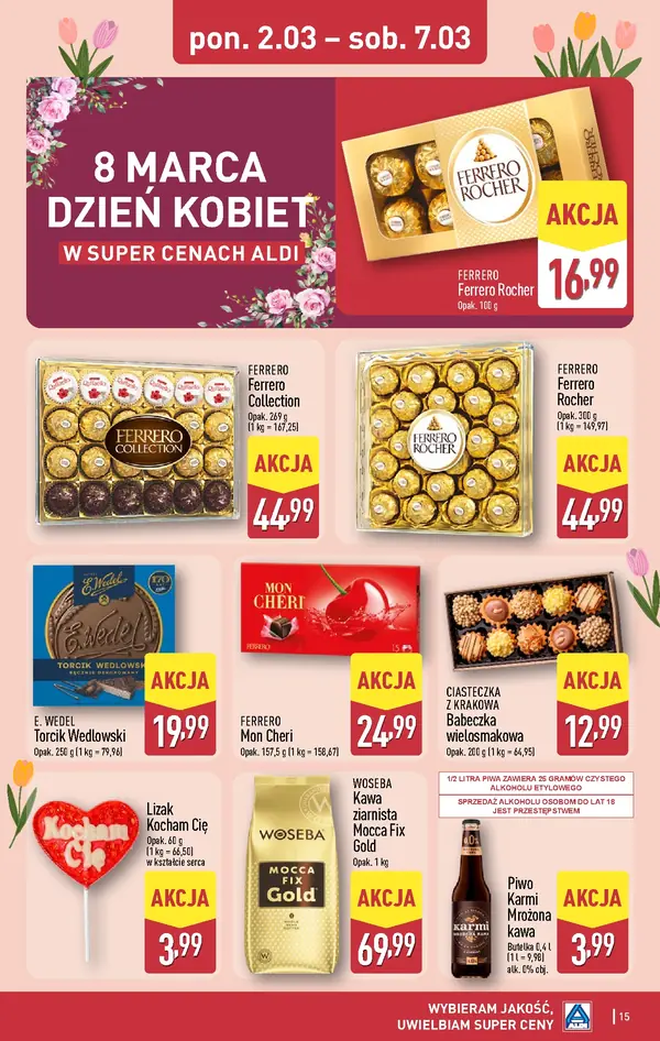 Strona 15 gazetki Aldi