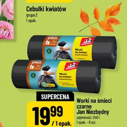 Worki na śmieci czarne