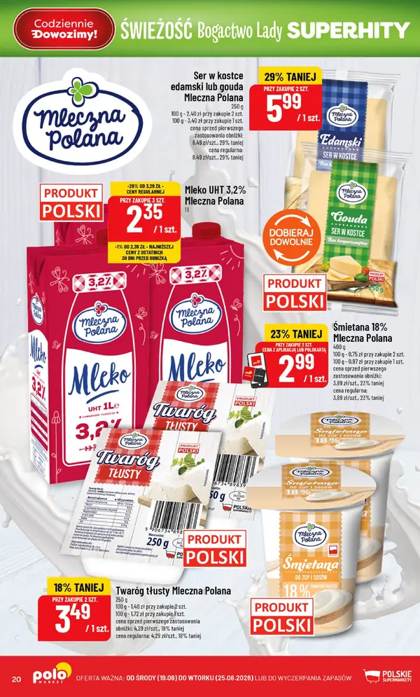 Strona 20 gazetki POLOmarket