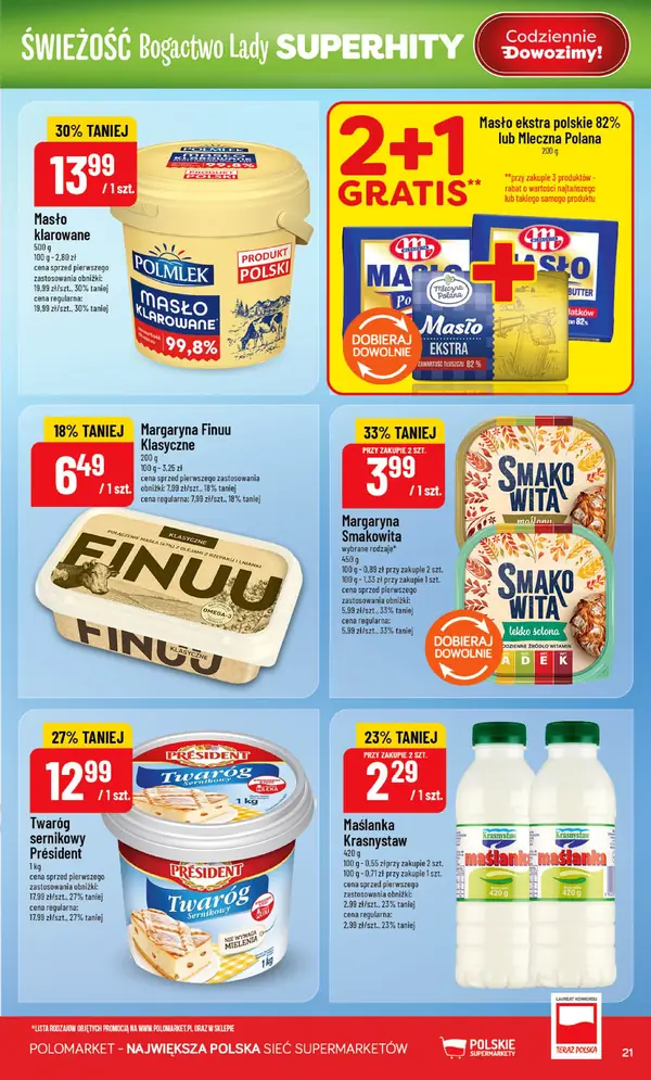 Strona 21 gazetki POLOmarket