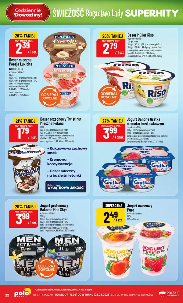 Strona 22 gazetki POLOmarket