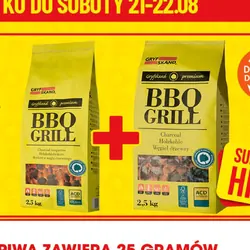 Węgiel lub brykiet BBQ Grill