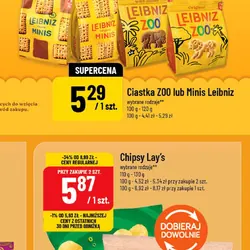 Ciastka ZOO lub Minis Leibniz