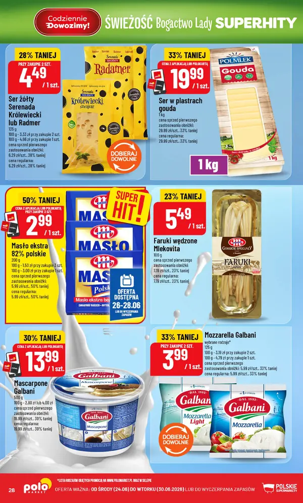 Strona 28 gazetki POLOmarket