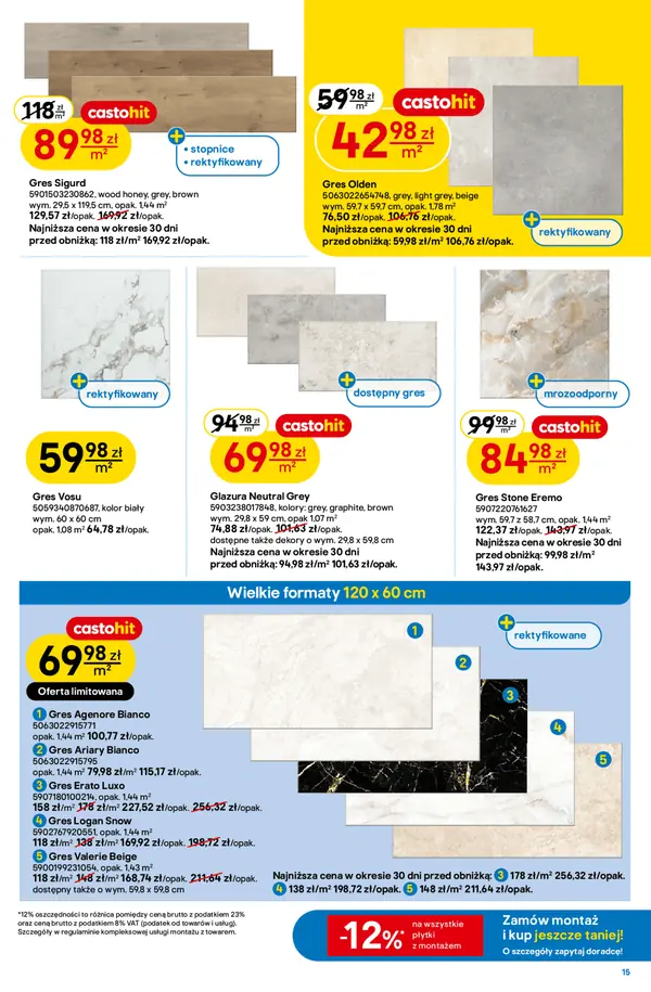 Strona 15 gazetki Castorama