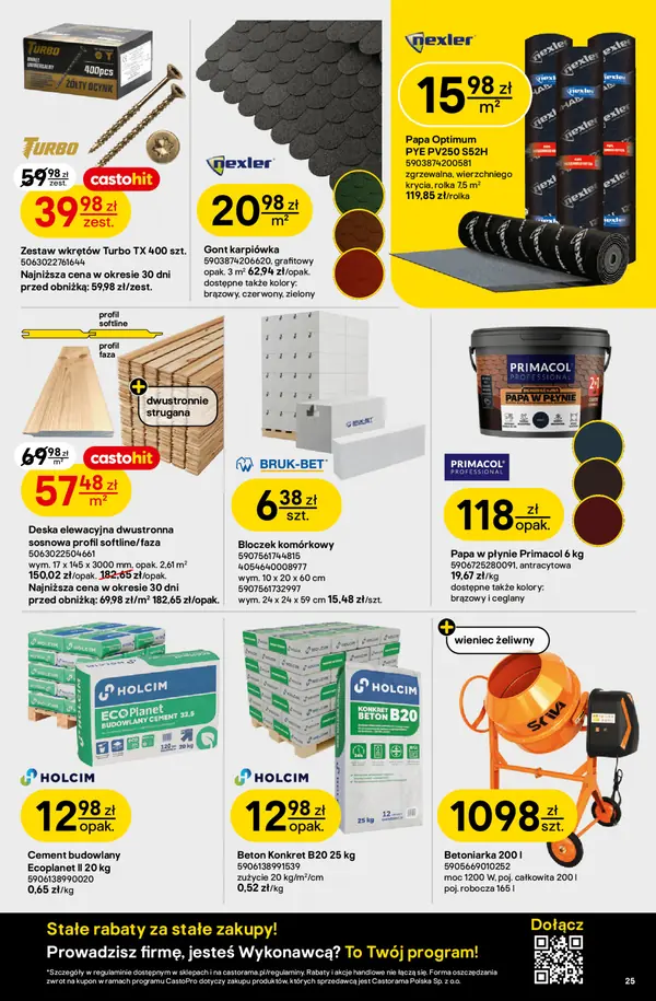 Strona 25 gazetki Castorama