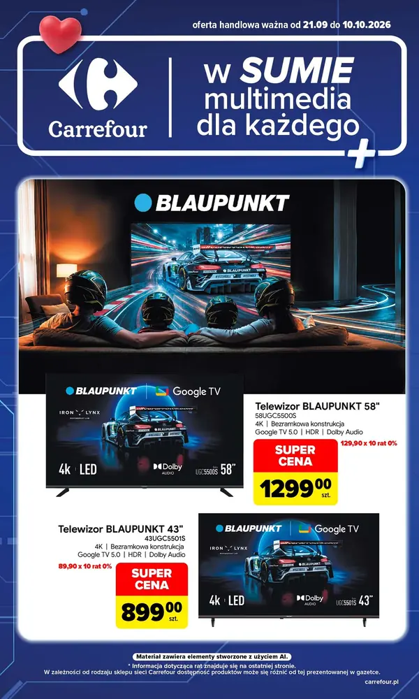 Strona 1 gazetki Carrefour