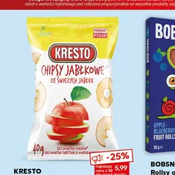 Kresto Chipsy jabłkowe
