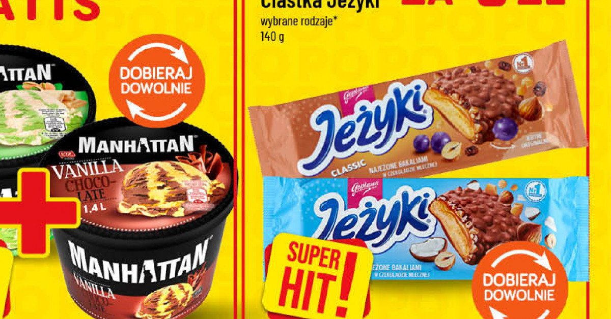 Ciastka Jeżyki za 1 zł w POLOmarket — promocja, o której mówią wszyscy rodzice