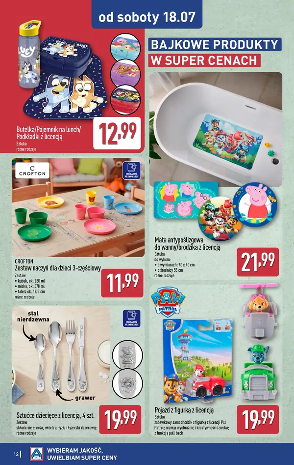 Strona 12 gazetki Aldi