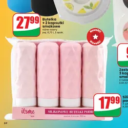 Silikonowe butelki podróżne