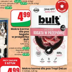 Mokra karma dla psa bogata w przepiórkę Bult