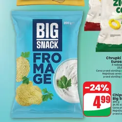 Chipsy Fromage Big Snack