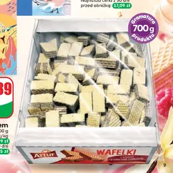Wafle z kremem