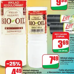 Wkład olejowy regulowany BIO5 Płomyk