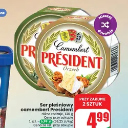 Ser pleśniowy camembert President
