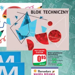 Blok rysunkowy, techniczny