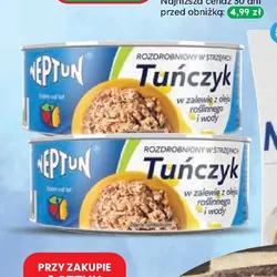 Tuńczyk rozdrobniony w oleju Neptun