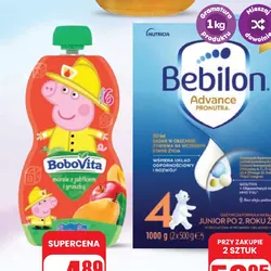 Deser w tubce Peppa BoboVita