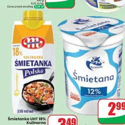 Śmietanka UHT 18% Kulinarna Polska Mlekovita