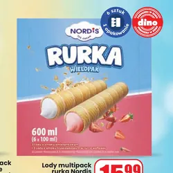 Lody multipack rurka Nordis