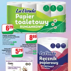Papier toaletowy rumiankowy LaVenda