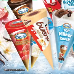 Lody w rożku Kinder Bueno White