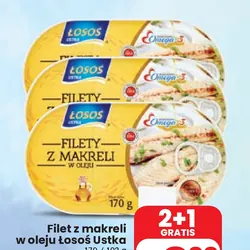 Filet z makreli w oleju Łosoś Ustka