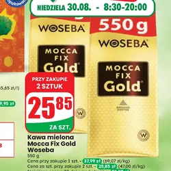 Kawa mielona Mocca Fix Gold